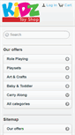 Mobile Screenshot of kidztoyshop.com
